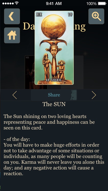 Egyptian Tarot screenshot-4