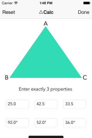 Triangle Solver for iOS 7のおすすめ画像3