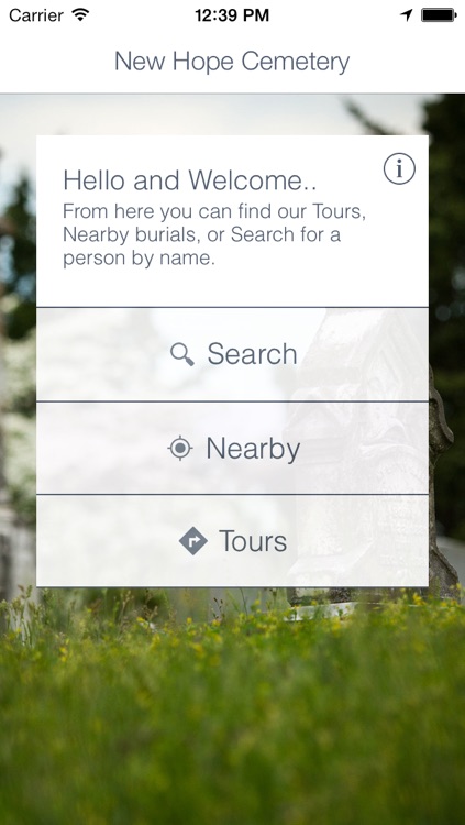 Cemetery Tours