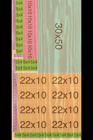 Carpenter Pro - Optimal cutlist diagrams and stock sheets calculator with grain direction and kerf screenshot 2