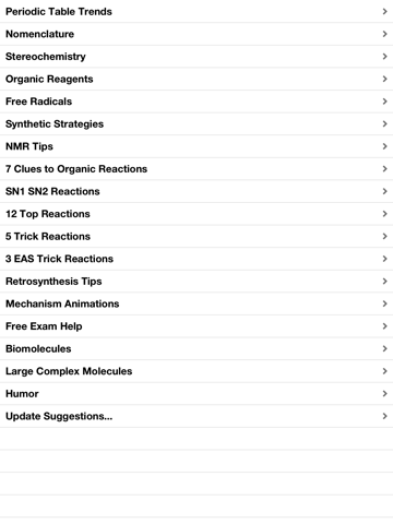 Screenshot #4 pour Organic Chemistry Essentials
