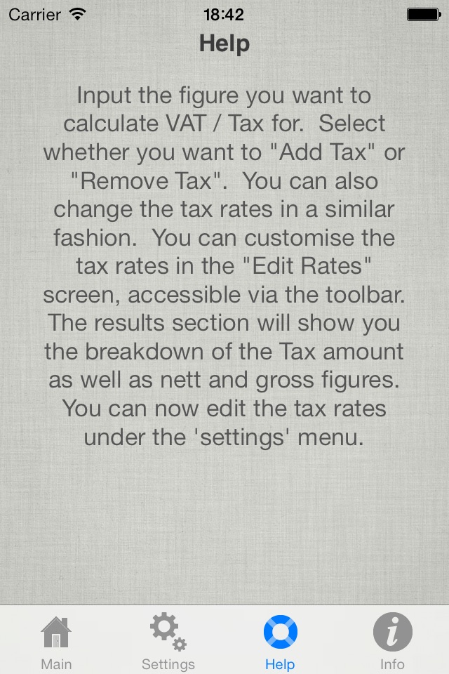 V.A.T. Calculator screenshot 4