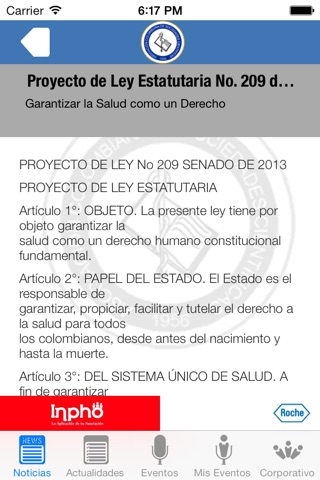 Asociación Colombiana de Sociedades Científicas screenshot 3