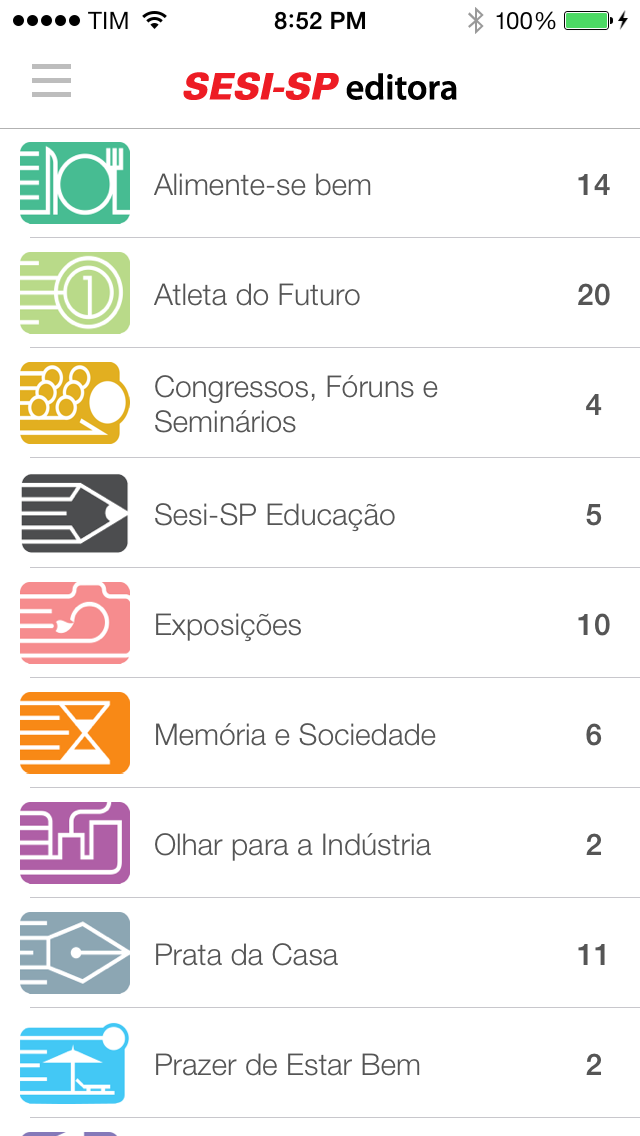 Screenshot #1 pour Livros SESI SP