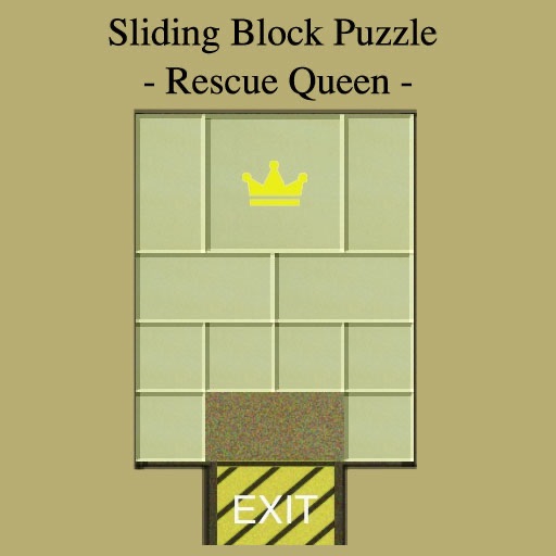 Rescue Queen Free -Sliding Block Puzzle- Icon