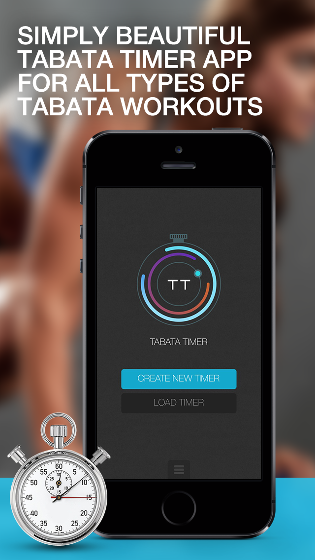 Tabata Timer: サイクリング用の田畑タイマー、ランニング、スイミング、そして合宿ワークアウトのおすすめ画像1
