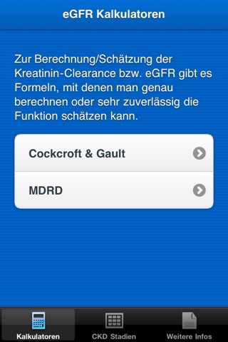 eGFR-Rechner screenshot 3