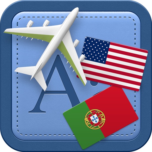 Traveller Dictionary and Phrasebook US English - Portuguese icon