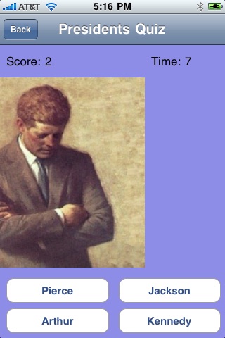 NAME THAT PRESIDENT: Presidential Portrait & Photo Quiz Flash Card Game screenshot-4