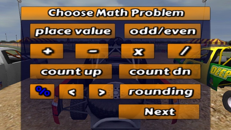 3D Math Racing PRO - A Fast Fun Math Facts Game