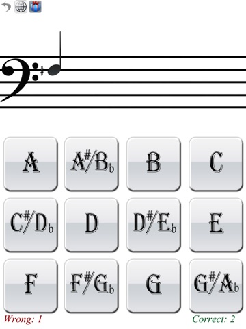 Beginner Reading Music: Bass iPad Edition screenshot 3