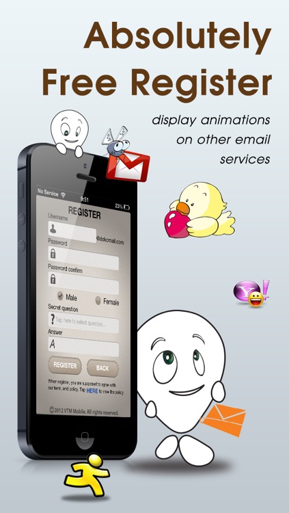 dokomail – Email of decoration & emoji - Free mail service screenshot-4