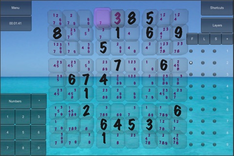 Real Sudoku3D Lite Mobile screenshot 2
