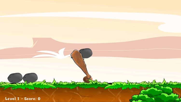 A Caveman Knock Down Free - Addictive Physics Fun Arcade War Battle Games