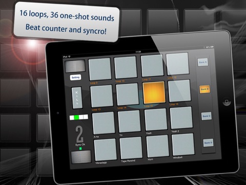 myDjPad - dj looper ed effetti audio per mixare musica in stile dance screenshot 2