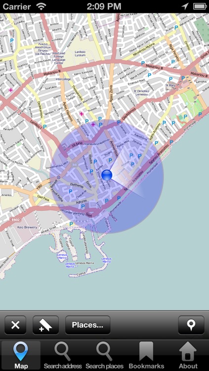 Offline Map Cyprus: City Navigator Maps