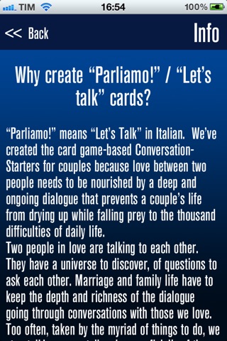 Let's talk!  Conversation-starters for couples screenshot 4