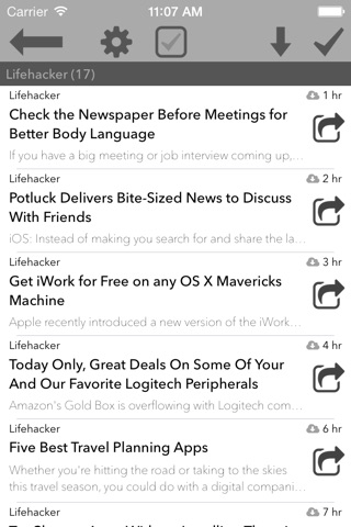 Seed Reader: Newsreader for RSS & Online Feeds screenshot 2