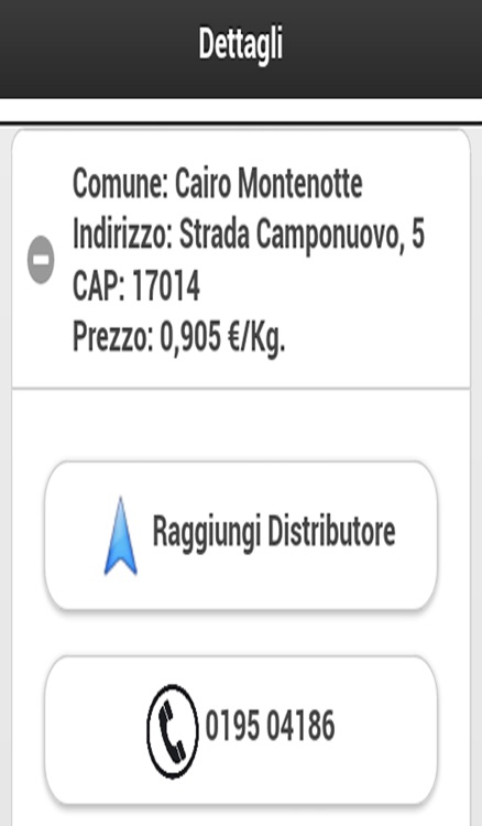 Cerca Distributori Metano PRO screenshot-3