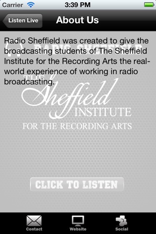 Radio Sheffield screenshot 2