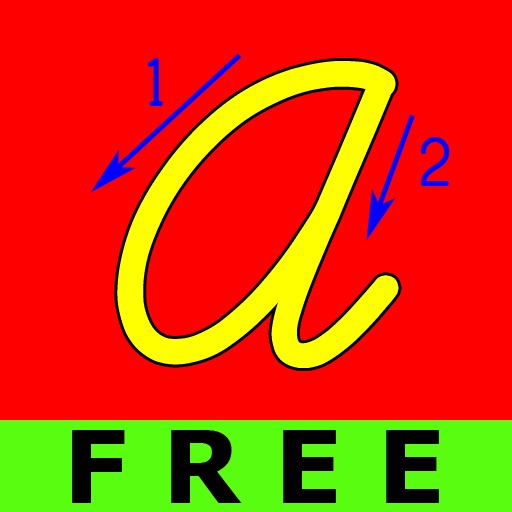 ABC Cursive Writing Free Lite iOS App