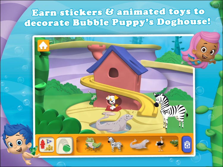 Bubble Guppies: Animal School Day HD screenshot-3
