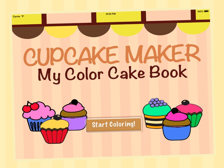 My Cupcake Maker - Free Color Cake Book Saga