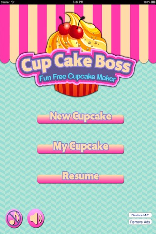 カップケーキのボス：楽しい無料ケーキデザートメーカー : Cup Cake Boss : Fun Free Cupcake Makerのおすすめ画像1