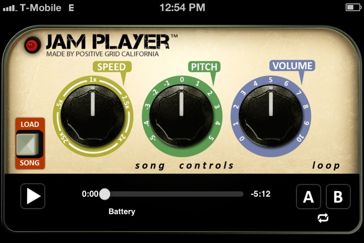 Jam Player - Time and Pitch Audio Player
