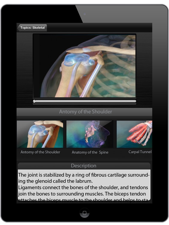 Animated Anatomy and Physiology for iPad screenshot-4