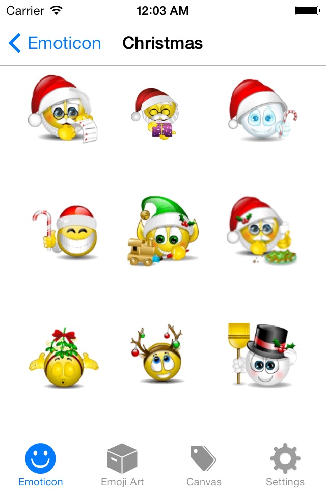 Emoji Emoticons & Animated 3D Smileys PRO - SMS,MMS Faces Stickers for WhatsApp screenshot 2