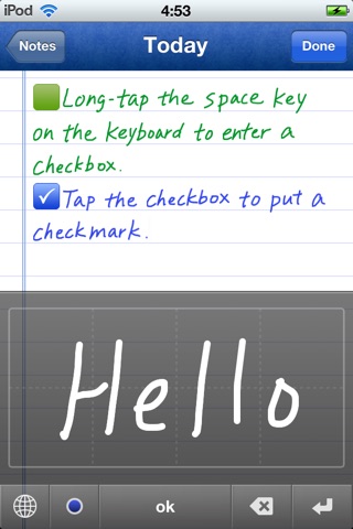 Touchwriter screenshot 3