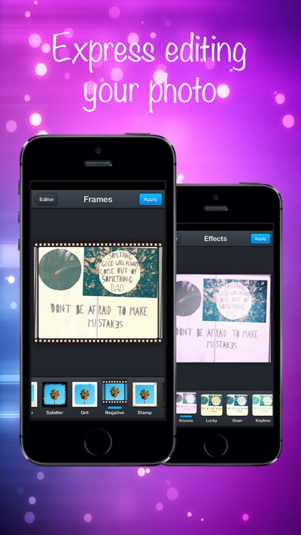 InstaQuote for iOS 7 - Free Add Text, Quote,Word,Caption to Photos & Pictures and Fotos & Pic FX Editor screenshot-3