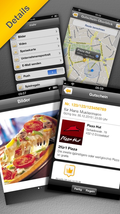 Gutscheine undSPAREN.de - Coupons mit Deinem iPhone einlösen