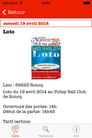 L'agenda des lotos en France screenshot 2