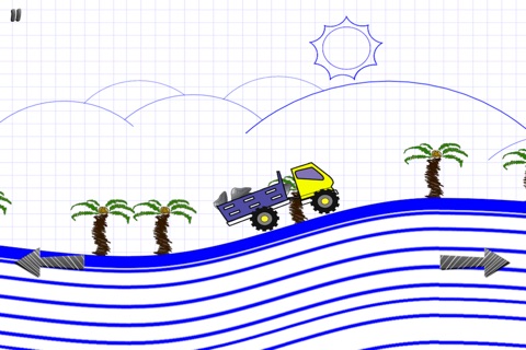 A Doodle Hill Trucker Delivery - Free Racing Game screenshot 3