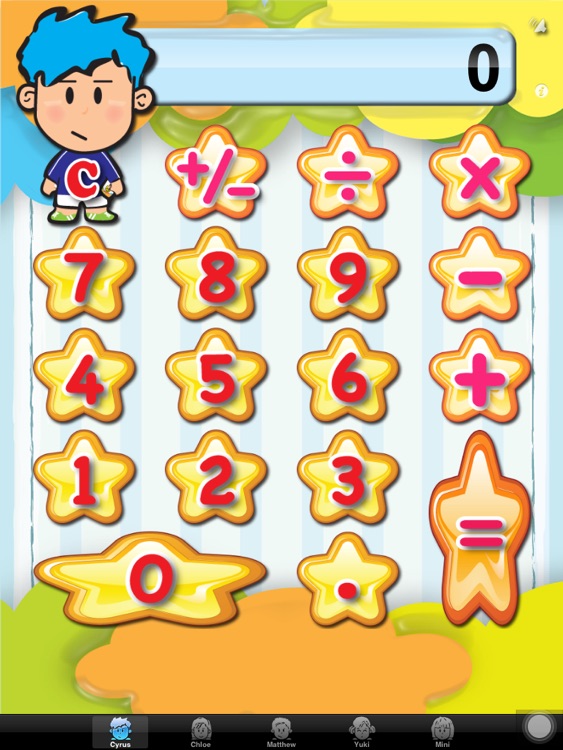 Mini Friends Calculator Free for iPad