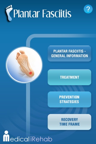 Medical iRehab Plantar Fasciitis screenshot 2