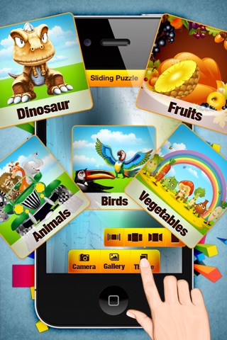 Fun and Learn : Sliding Puzzles - Solving Box Jigsaw Slide Puzzle Game Specially for Kids screenshot 2