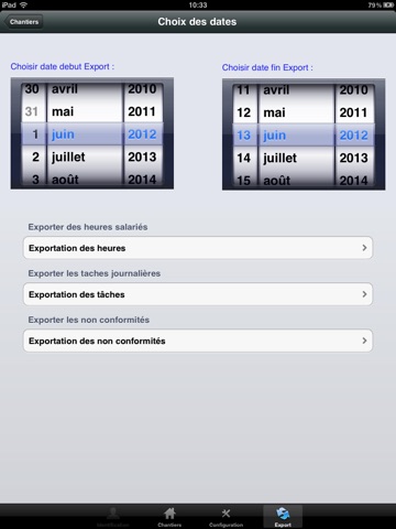 Gestion chantier screenshot 4