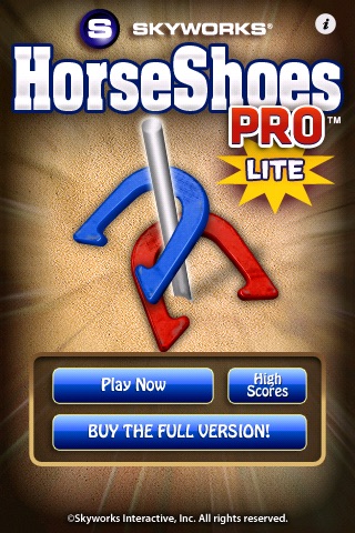 Horseshoes PRO™ Lite - The Classic Game of HorseShoes