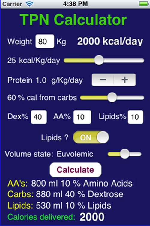 TPNcalculator