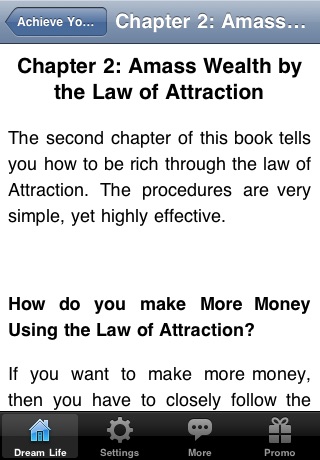 Achieve Your Dream Life with the Law of Attraction screenshot 4