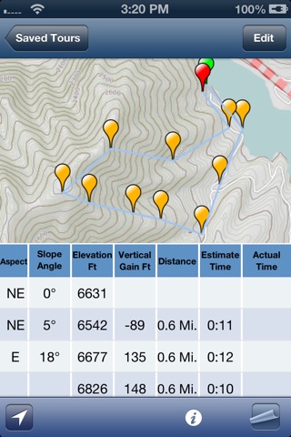 BCA Backcountry Assessor screenshot 2