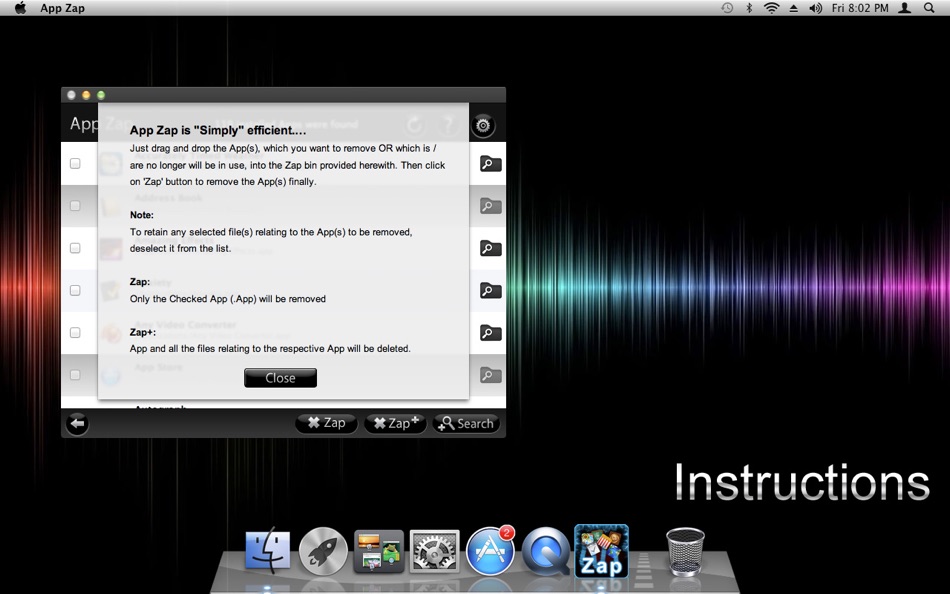 #5. App Zap (macOS) By: Sudip Bag