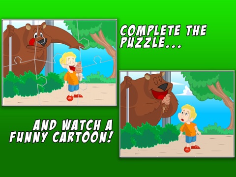 Screenshot #5 pour JigSaw Zoo - Casse-tête animés amusants pour les enfants avec de drôles de dessins d’animaux!