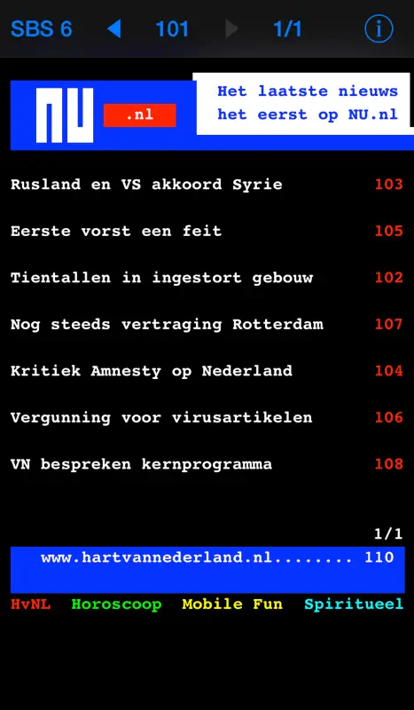Teletexto screenshot 1 of 5