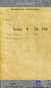 5 More Minutes With God screenshot #3 for iPhone