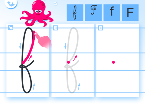 Screenshot #4 pour Ecrire l'alphabet - App gratuite pour apprendre en s'amusant - Jeu gratuit pour petit et grands enfants
