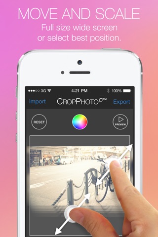 Crop Photo Square FREE - Photo Editor for Pinch Zoom Adjust Resize and Crop Your Pic.ture Into Square or Rectangle Size for Insta.gram IG screenshot 2